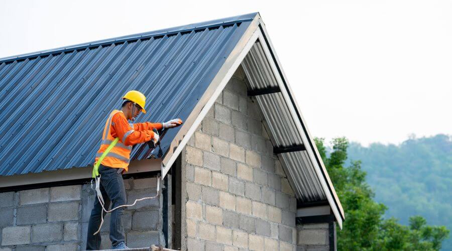 Professional metal roof installation in Ashford, WV